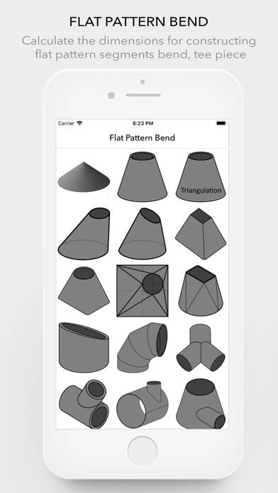 Flat Pattern Bend screenshot #1