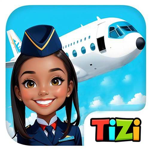 Tizi Town: Kids Airplane Games app icon