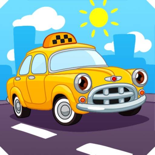 Taxi für Kinder Symbol