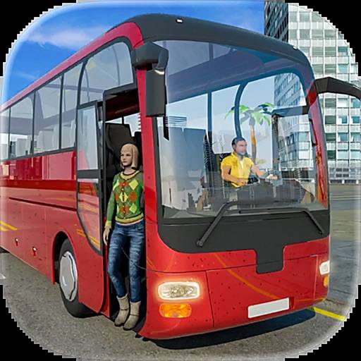 Tourist Passenger Bus Drive icon