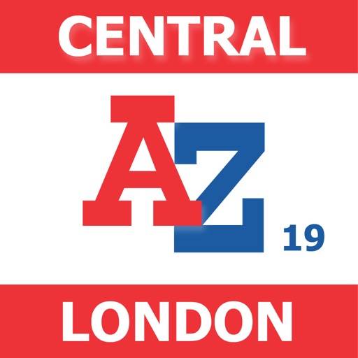 delete Central London A-Z Map 19