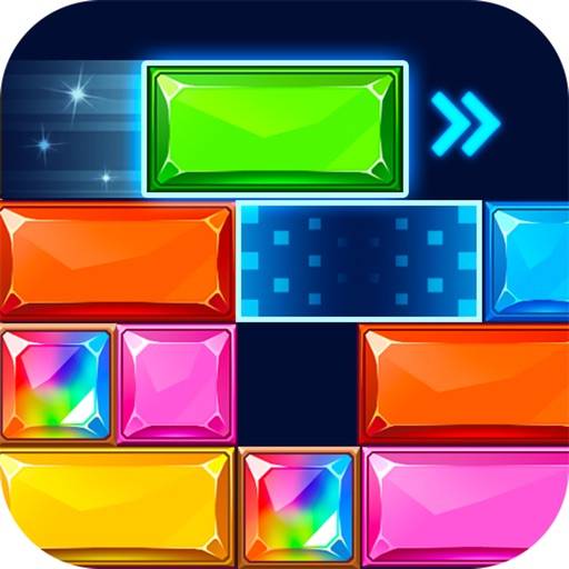 Jewel Sliding - Block Puzzle icona