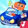 Kids Police Car Driving Game app icon