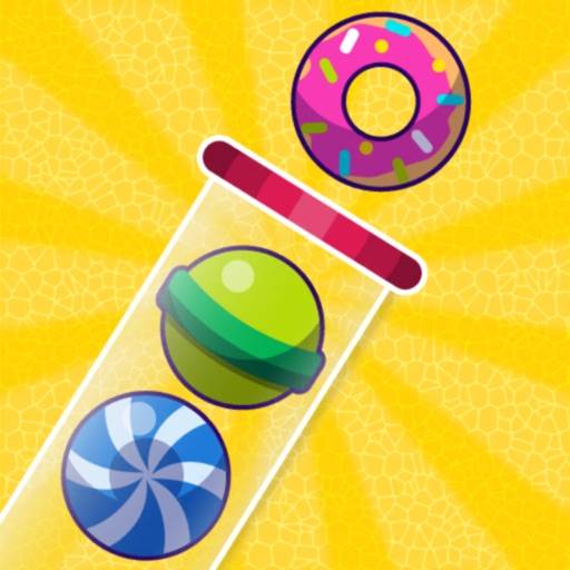 Bubble Sort Color Puzzle Game icona