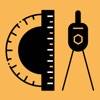 Calculadora de geometría app icon