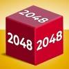 Chain Cube: 2048 3D Merge Game Symbol