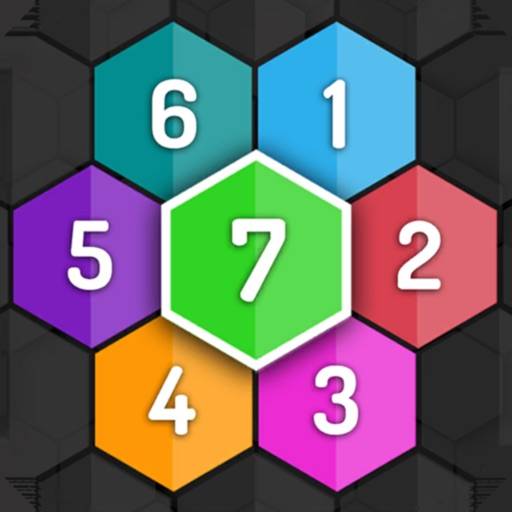 Merge Hexa: Number Puzzle Game simge