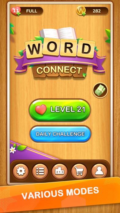 pop up from word connect game