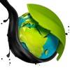 ECO Inc. Save The Earth Planet Symbol