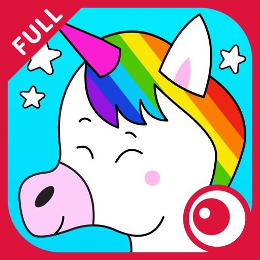 Coloring game for kids icon