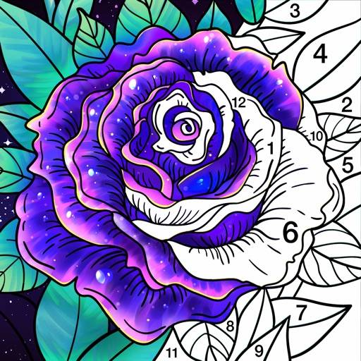 Coloring Book -Color by Number app icon
