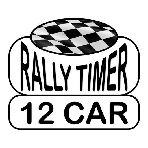 12 Car Rally Timer Symbol