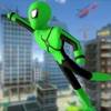 Stickman Spider -Rope Hero Sim icona