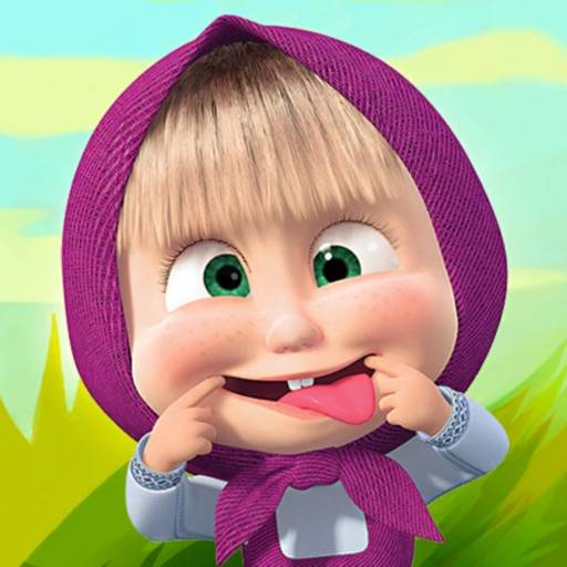 Masha and the Bear Funny Games app icon