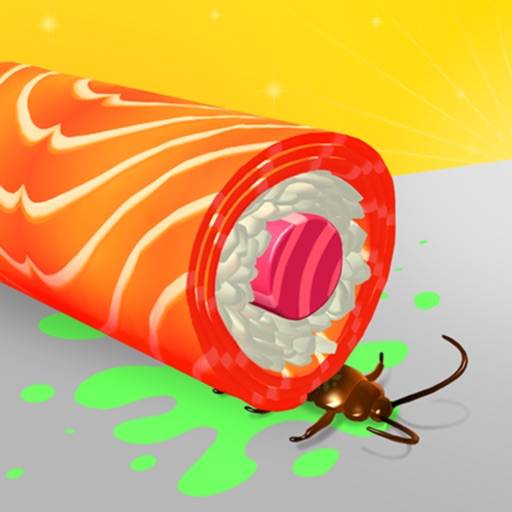 Sushi Roll 3D - ASMR Food Game Symbol