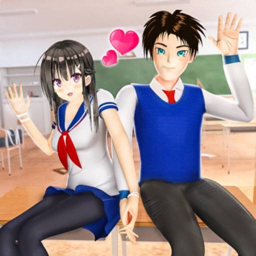 Anime Girl High School Life app icon