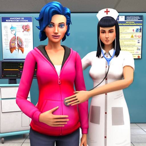 Pregnant Mother Baby Care Game icon