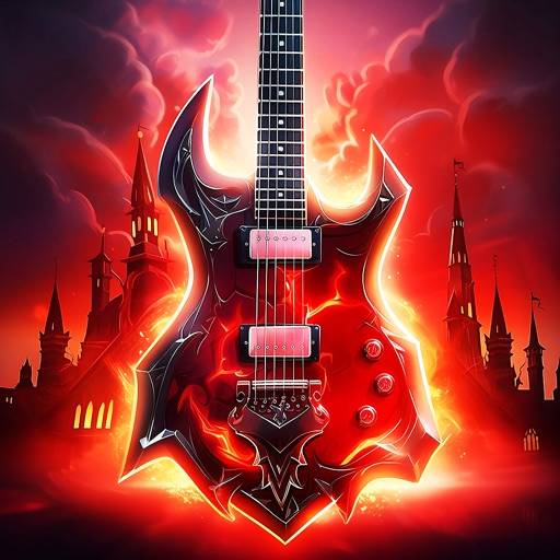 Rhythmetallic: Hero of Guitar app icon
