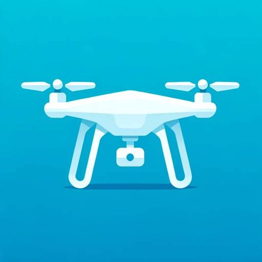 Drone Forecast. UAV Air map app icon