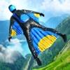 Base Jump Wing Suit Flying icône