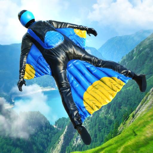 Base Jump Wing Suit Flying ikon