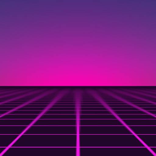 Vaporwave Race 3D icon