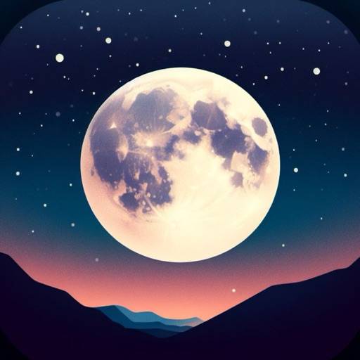 Night light bedtime deep sleep icon