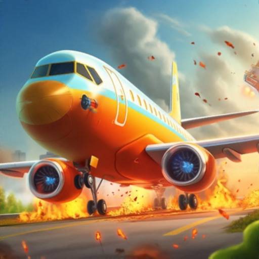 Sling Plane 3D - Sky Crash Jet Symbol