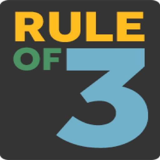 Rule-of-three app icon