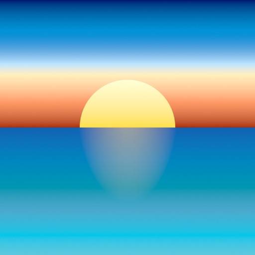Hora amanecer y puesta de sol icon