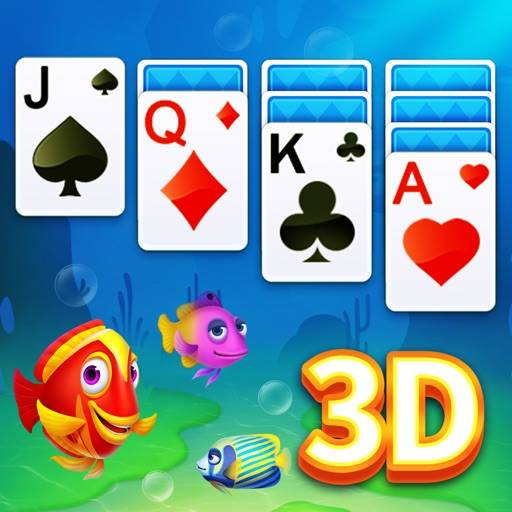 Solitaire poissons 3D icône