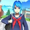Anime High School Girls Sim 3D icône