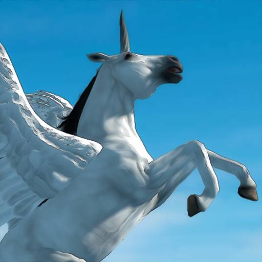 Flying Unicorn Simulator 2021 icône