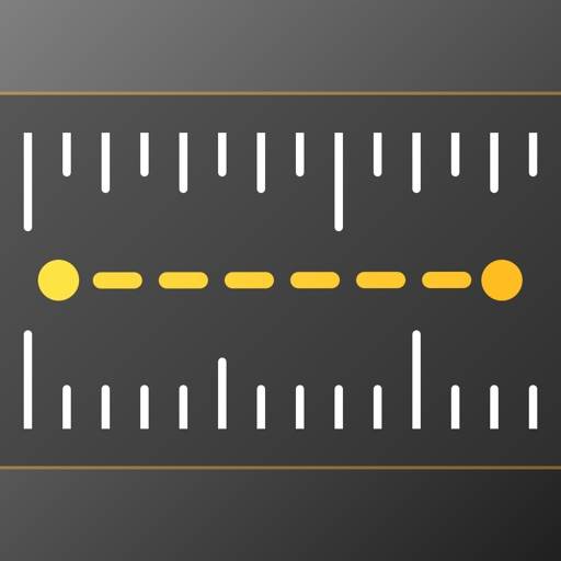 Mäta Avstånd: Linjal, Måttband icon