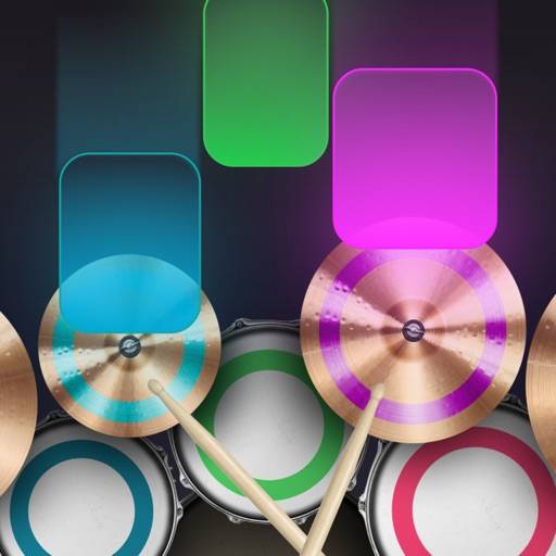 Drum Tiles: drumming game app icon