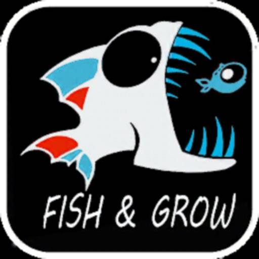 3D Fish Growing Symbol