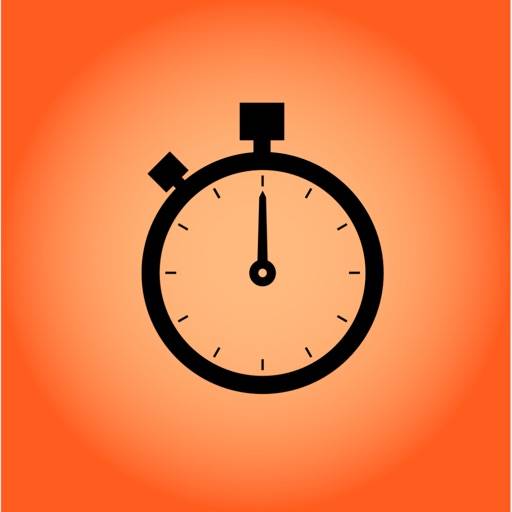 An Orange StopWatch ikon
