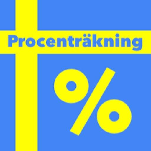 Procenträkning ikon