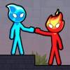 Stickman Red And Blue icona