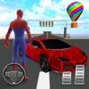 SuperHero Ramp Car Stunt 3D app icon