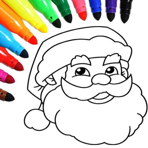 Julfärgningssidor för alla icon