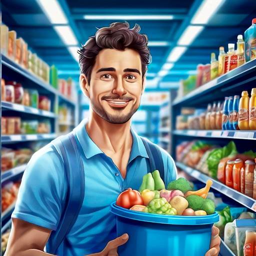 Supermarket Cashier Sim Game icône