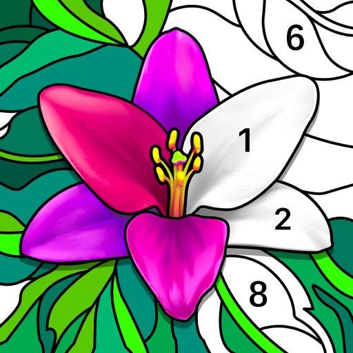 Libro de colorear por Número icon