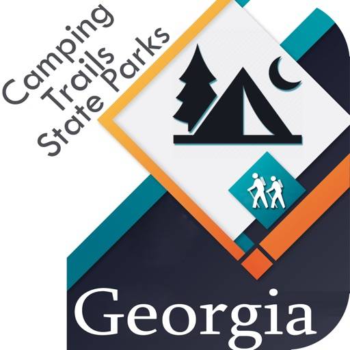 Georgia -Camping &Trails,Parks icon