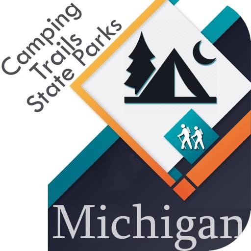 Michigan-Camping & Trails,Park icon