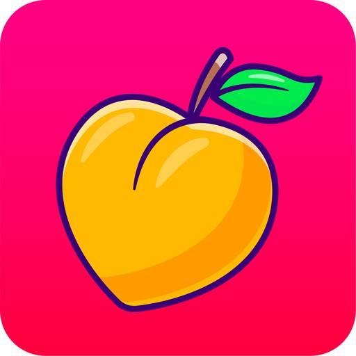 PeachLive: Live Video Chat App Symbol