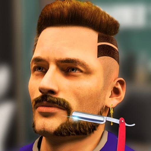 Barber Shop Hair Cut Sim Games ikon