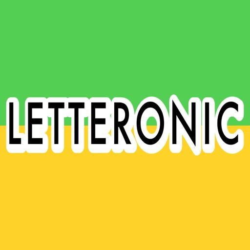 Accessible letteronic icon