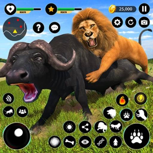 Chasse au lion Jeu de simulati icon