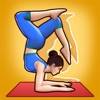 Yoga Workout 3D Symbol